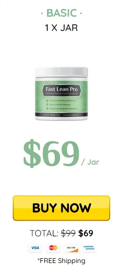 Limited Time Special Pricing  Fast Lean Pro